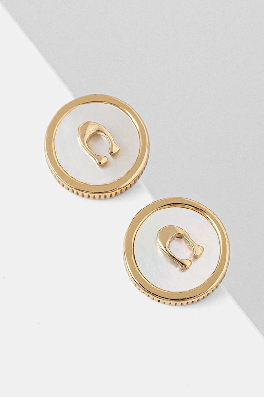 Coach kolczyki 37517778GLD107 złoty SS25