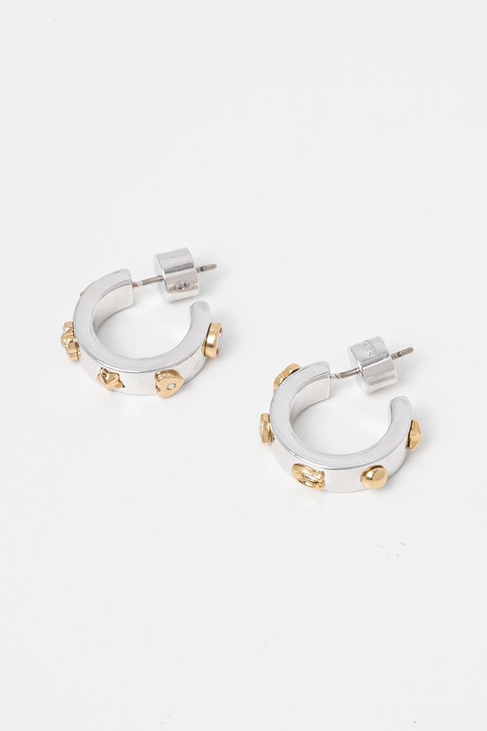 Naušnice Coach cirkonij srebrna 37517782TWO975