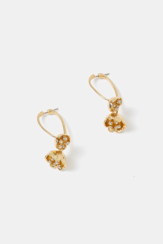 Coach kolczyki złoty 37517817GLD710