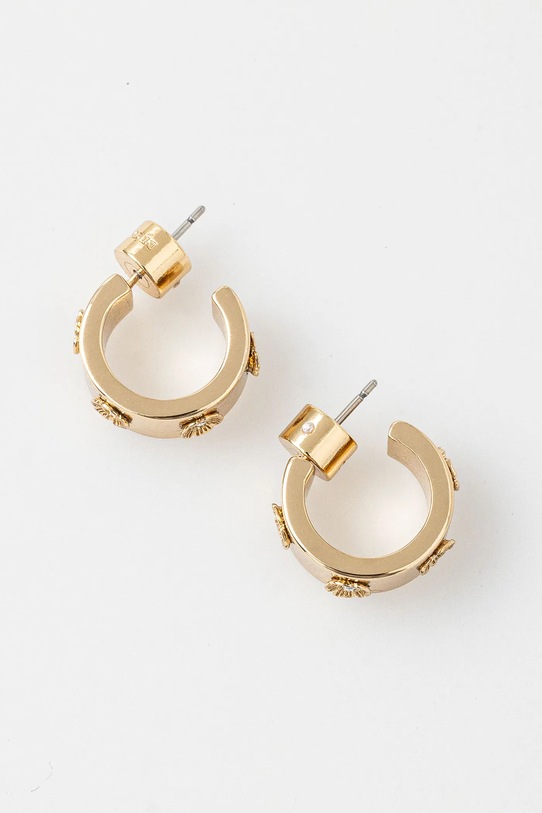 Сережки Coach 37519991GLD710 золотой SS25