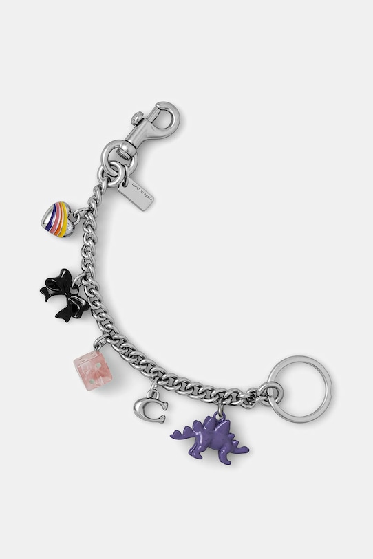 Брелок Coach срібний CZ633