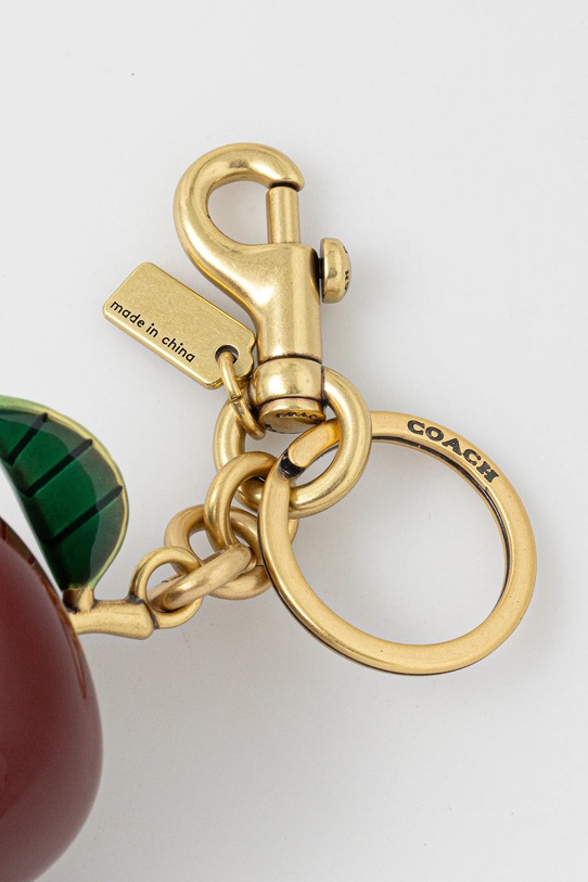 Coach breloc CY399 burgundia SS25