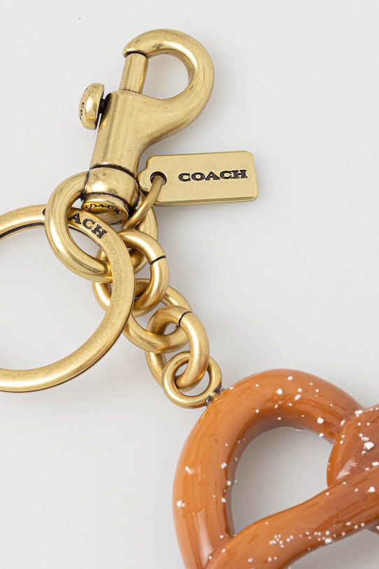 Kľúčenka Coach CY398 hnedá SS25