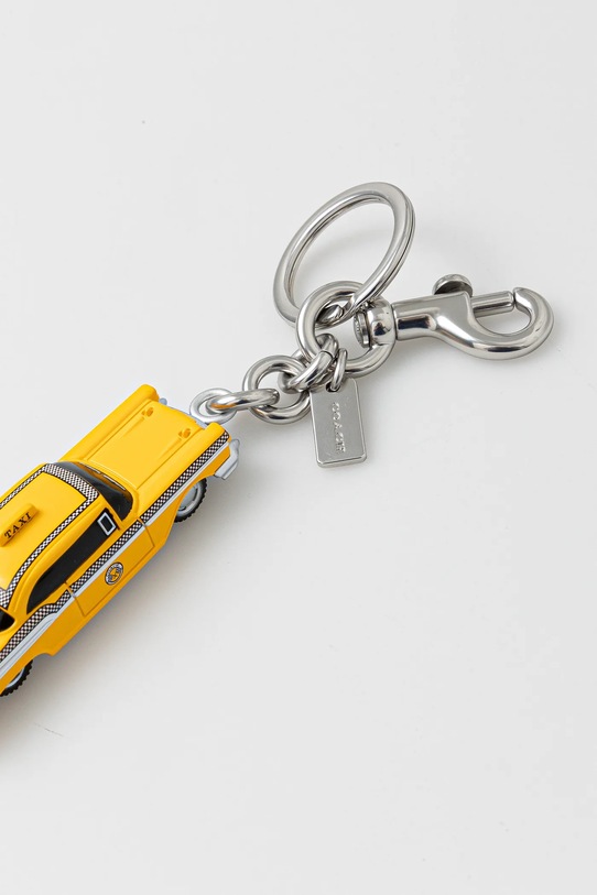 Ключодържател Coach CY396 жълт SS25