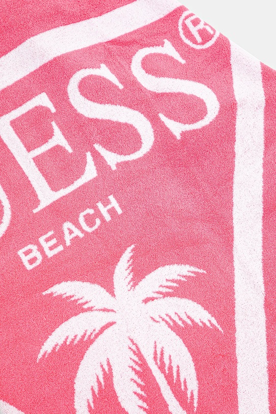 Akcesoria Guess ręcznik bawełniany E5GZ14.SG00P różowy