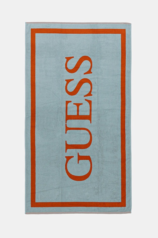 Бавовняний рушник Guess бірюзовий E5GZ13.SG00P