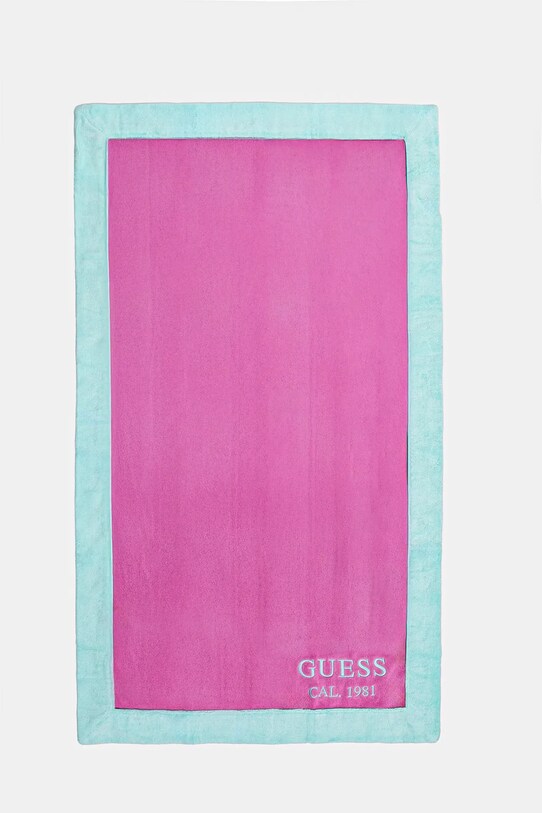 Guess ręcznik bawełniany różowy E5GZ15.KCDM0