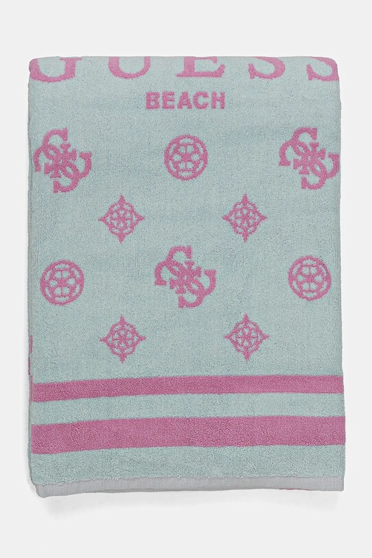 Guess prosop din bumbac E5GZ08.SG00P turcoaz SS25