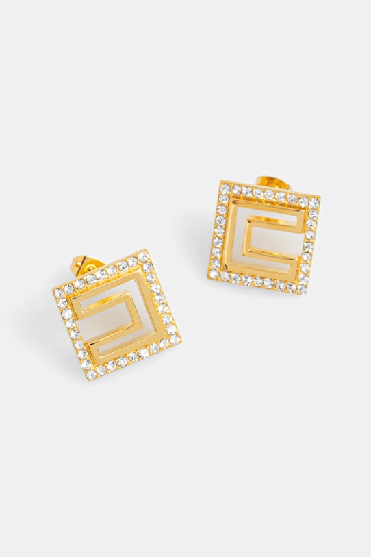 Náušnice Elisabetta Franchi zirkonie zlatá OR58A52E2