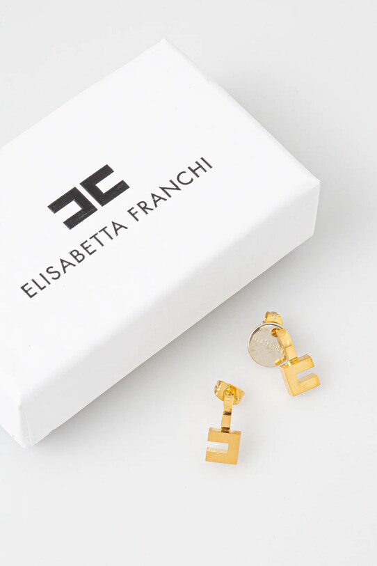 Doplnky Náušnice Elisabetta Franchi OR62M52E2 zlatá