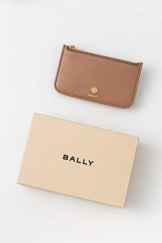 Dodatki Usnjena denarnica Bally WLB01C rjava