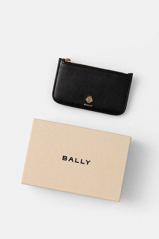 Αξεσουάρ Δερμάτινο πορτοφόλι Bally WLB01C μαύρο