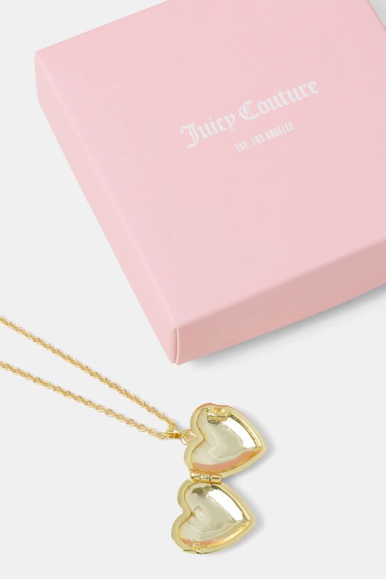 Κολιέ Juicy Couture JUICY HEART LOCKET NECKLACE JCJCHN124017 χρυσαφί SS25