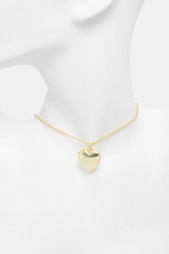 Αξεσουάρ Κολιέ Juicy Couture JUICY HEART LOCKET NECKLACE JCJCHN124017 χρυσαφί