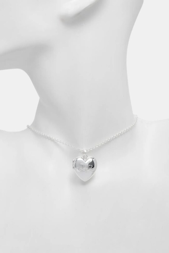 Náhrdelník Juicy Couture JUICY HEART LOCKET NECKLACE stříbrná JCJCHN124017