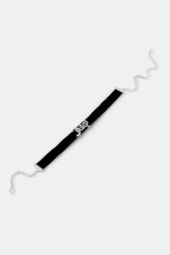 Ланцюжок Juicy Couture AMELIA VELOUR CHOKER срібний JCJCN124002