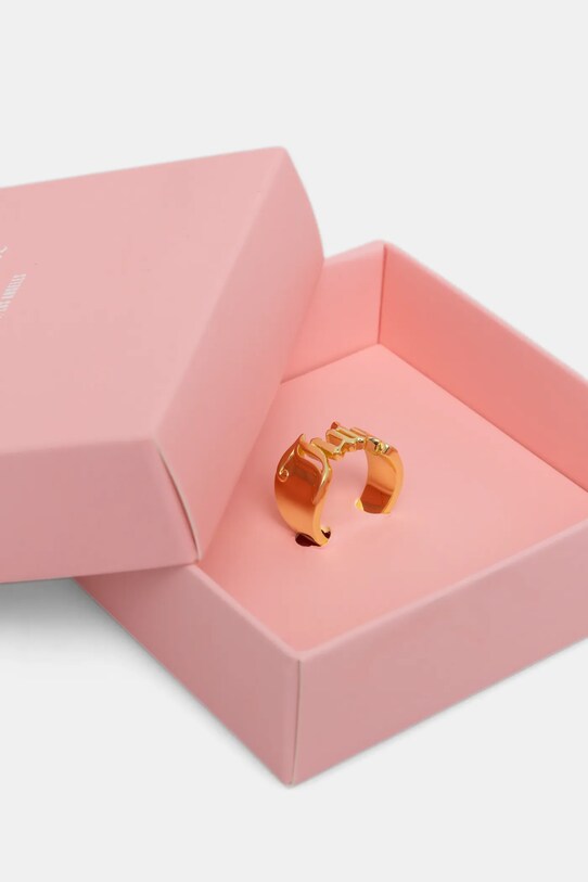 Dodatki Prstan Juicy Couture Juicy Ring - GOLD PLATED 453 JCJRI1124036 zlata