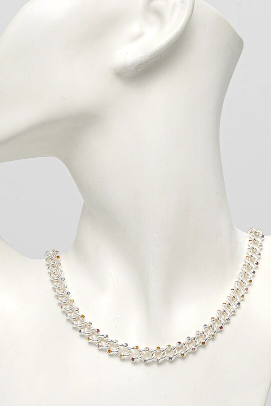 Accessories HATTON LABS silver necklace Formula Chain HL.S5.C7.13 multicolor