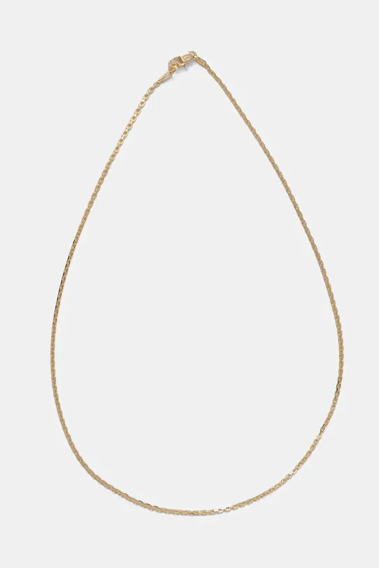 Pozlaćena ogrlica HATTON LABS Mini Anchor Chain pozlata zlatna HL.W4.386.GL