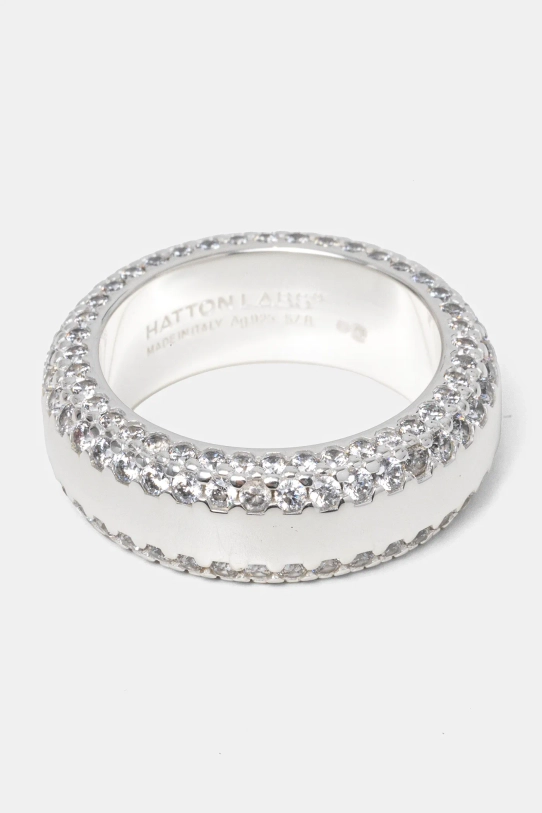 HATTON LABS silver ring Rumba Ring silver HL.S5.292.01