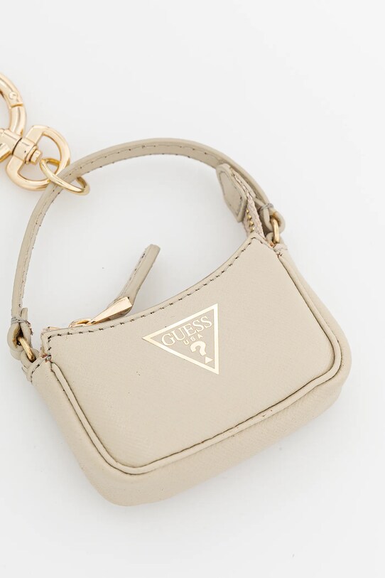 Кожаный брелок Guess MIRIAM RW1774.P5201 бежевый SS25