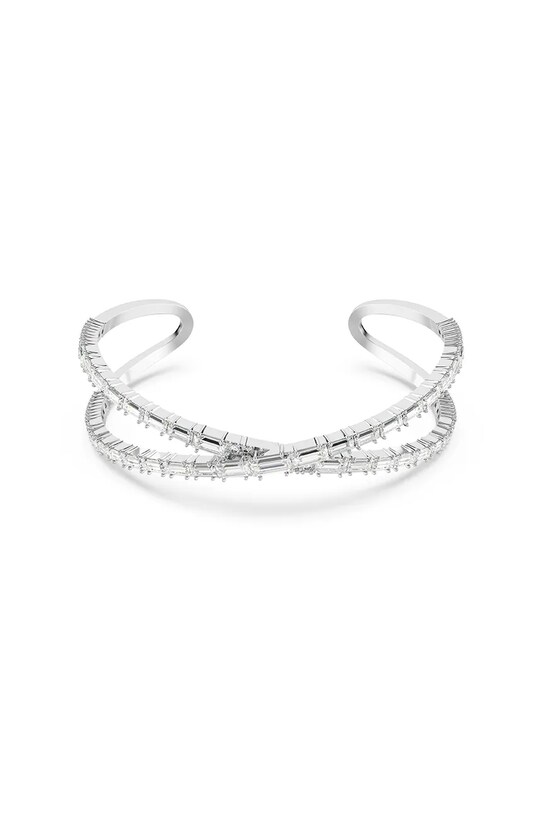 Swarovski bratara HYPERBOLA Cristal Swarovski argintiu 5677627