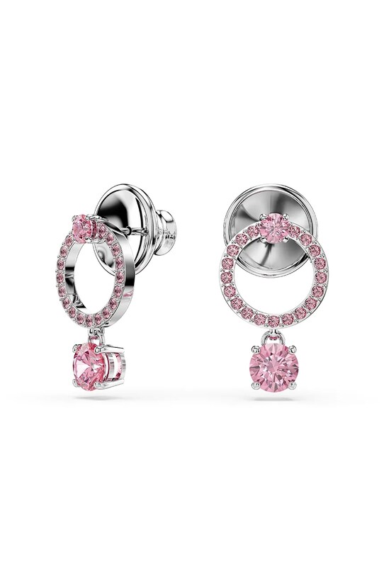 Náušnice Swarovski 5723565 růžová SS25