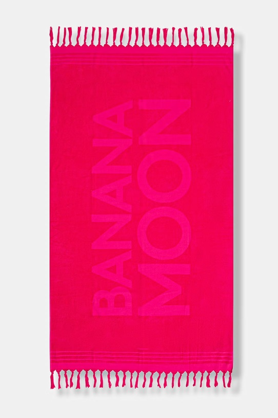 Banana Moon ręcznik bawełniany Towely 100 x 180 cm różowy POPSY.TOWELY