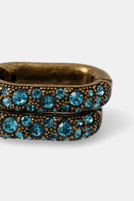 Kurt Geiger London kolczyki PAVE 4345477429 niebieski SS25