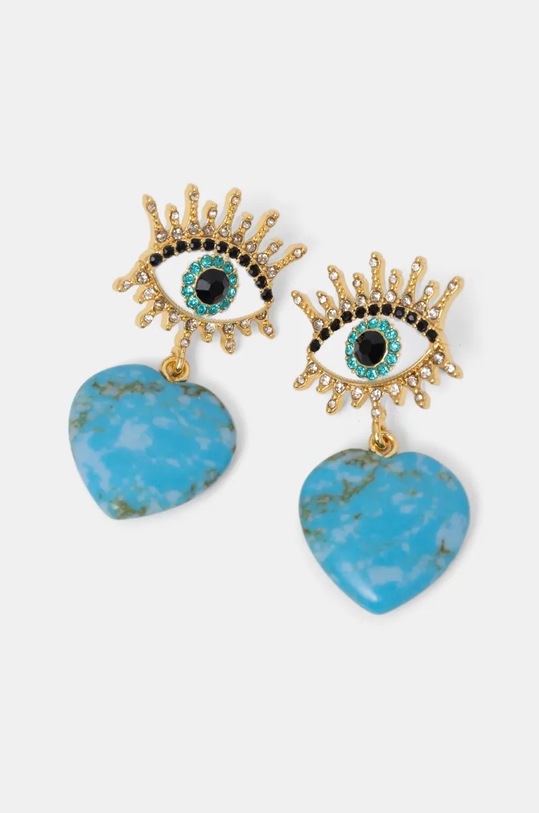 Kurt Geiger London kolczyki niebieski 2223577429