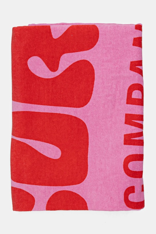 Хлопковое полотенце Rip Curl 01OWTO розовый SS25