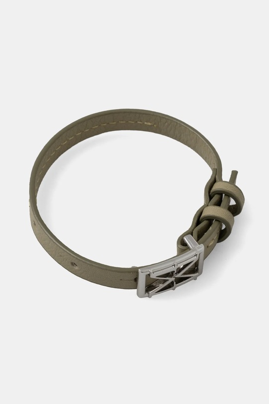 Marc O'Polo bransoletka skórzana Planet friendly zielony 50219901001110