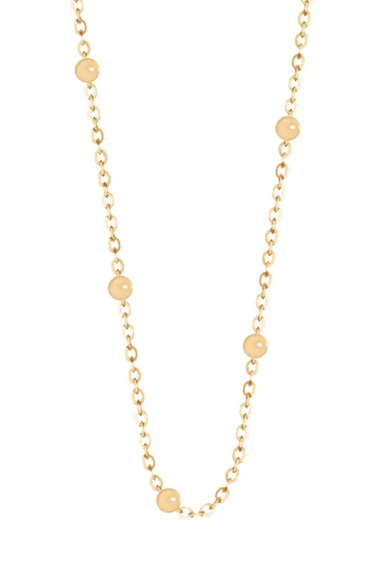 Lilou colier placat cu aur 240/400/LAN/KUL/PO aur SS25