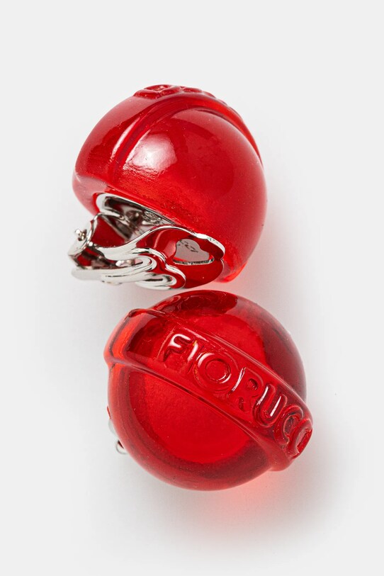 Náušnice klipsne Fiorucci Mini Lollipop U01FPAJE145PT01RD01 červená SS25