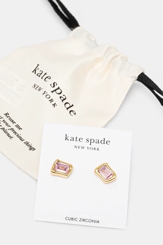 Akcesoria Kate Spade kolczyki KL349 różowy