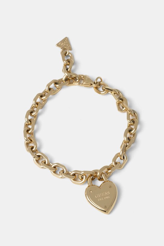 Βραχιόλι Guess ALL YOU NEED IS LOVE χρυσαφί JUBB04.269JW