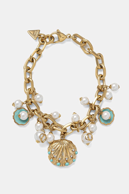 Guess bransoletka SEASHELL złoty JUBB05.123JW