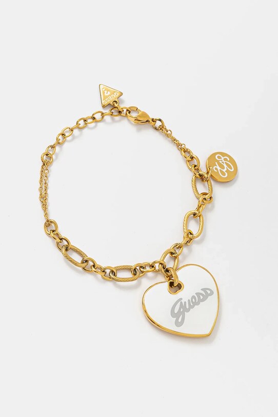 Guess brățară VINTAGE alb JUBB05.149JW