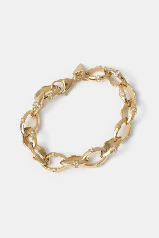 Браслет Guess BAMBOO циркон золотий JUBB05.163JW