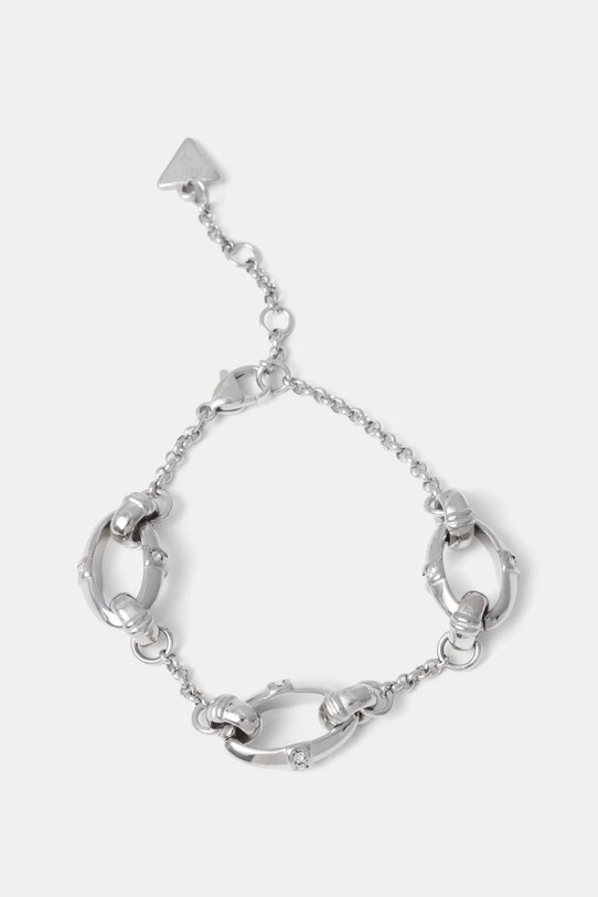 Браслет Guess BAMBOO циркон срібний JUBB05.168JW