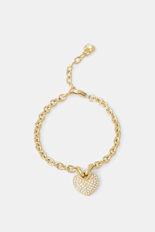 Браслет Guess CRAZY IN LOVE циркон золотой JUBB05.214JW