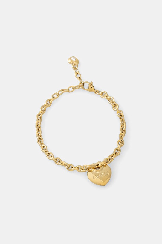 Guess bransoletka CRAZY IN LOVE złoty JUBB05.217JW