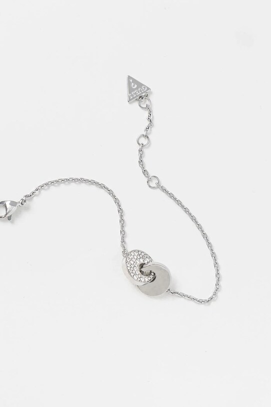 Guess bransoletka BLOOMING SUMMER JUBB05.220JW srebrny SS25