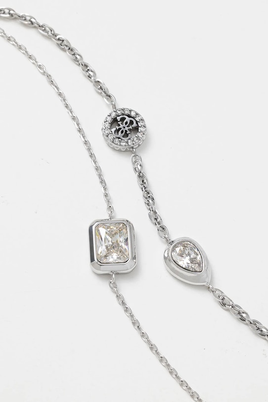 Guess bransoletka 4G LIGHT JUBB05.237JW srebrny SS25