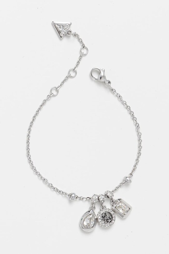 Guess bransoletka 4G LIGHT srebrny JUBB05.241JW