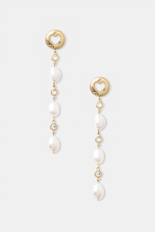 Naušnice Guess ROLLING HEARTS zlatna JUBE03.340JW