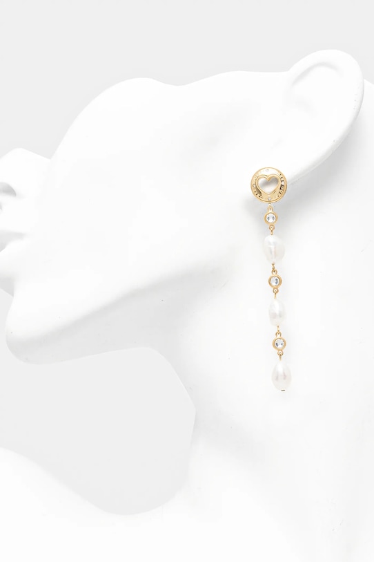 Naušnice Guess ROLLING HEARTS JUBE03.340JW zlatna SS25