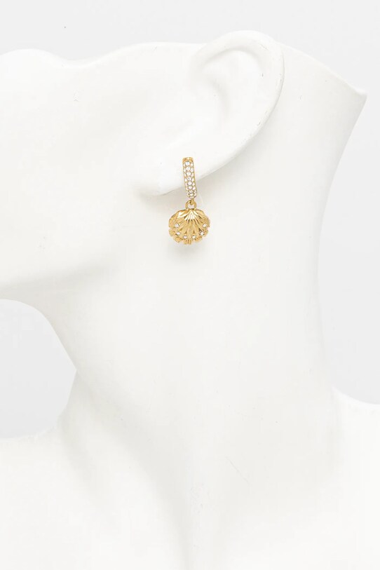 Αξεσουάρ Σκουλαρίκια Guess SEASHELL JUBE05.137JW χρυσαφί