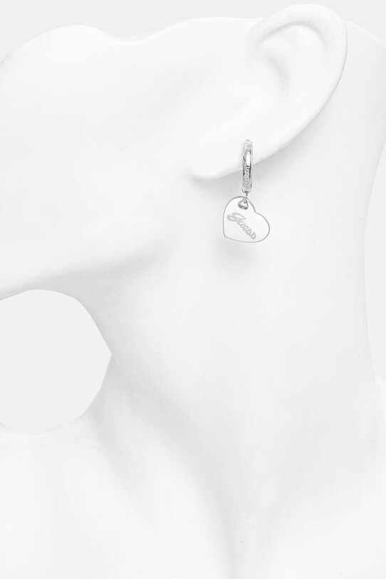 Σκουλαρίκια Guess VINTAGE JUBE05.151JW ασημί SS25
