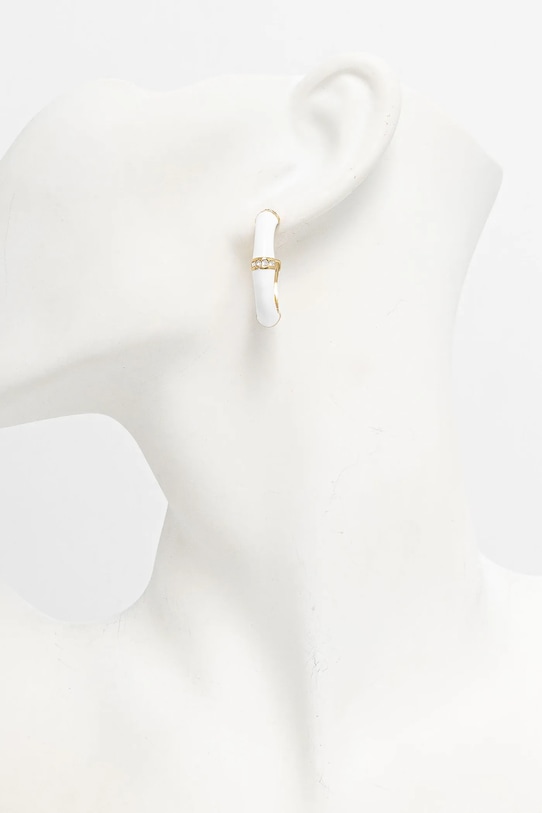 Doplnky Náušnice Guess BAMBOO JUBE05.156JW zlatá